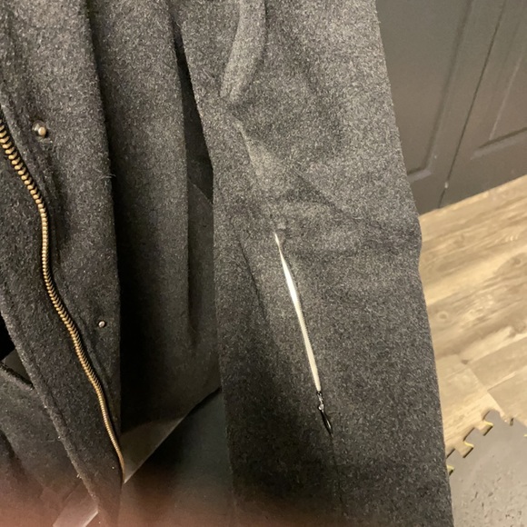 Pendleton Wool Charcoal Campbell Wool Coat - Picture 8 of 16